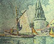 Paul Signac La Rochelle, the Quartermaster's Tower oil painting artist